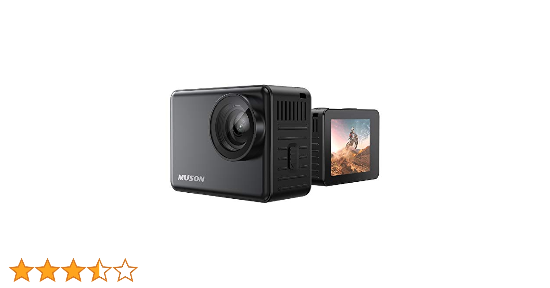 MUSONのカメラ Amazon | 【新型】MUSON(ムソン) アクションカメラ 4K 2000万